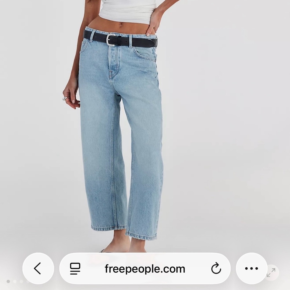 We The Free Deep Trance Dropped Boyfriend Jean